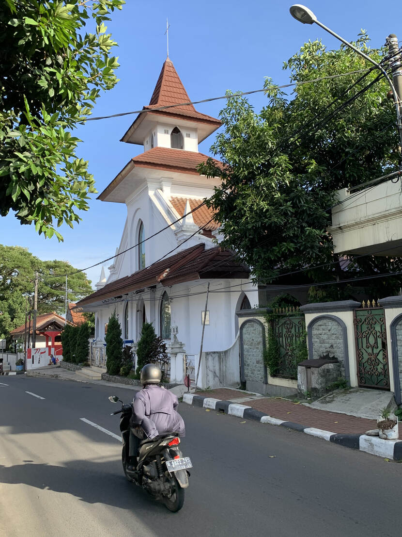 A church located in Depok