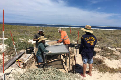 Research on Beacon Island.