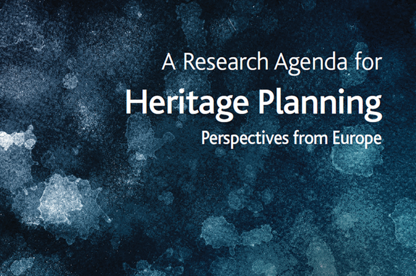 Front cover of  A Research Agenda for Heritage Planning - Perspectives from Europe, detail